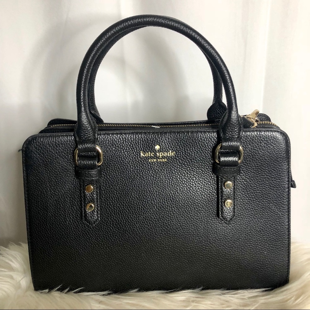 SOLD Kate Spade Pebbled Mulberry Street Lise Satch - Picture 2 of 12